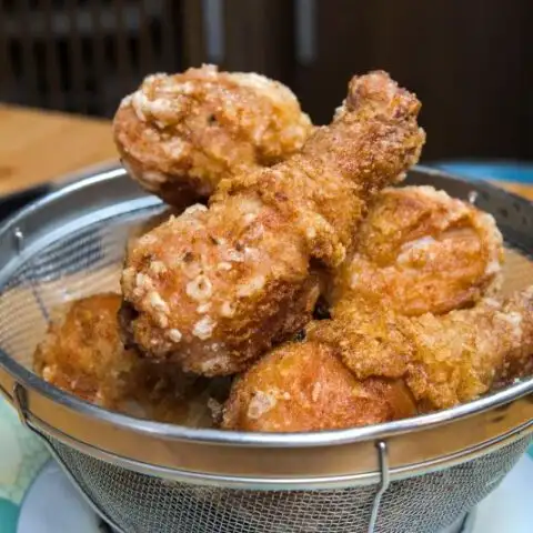 Extra crispy fried chicken